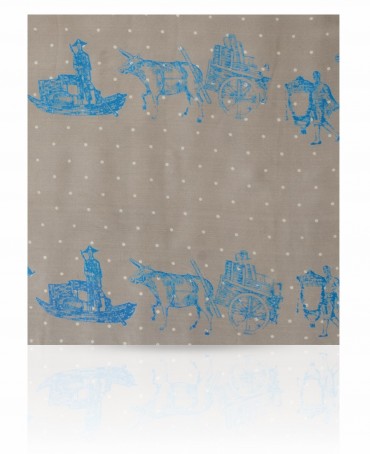 Шейный Платочек Женский SS.KV-SILK.ROUTE/BE